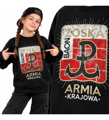 Bluza dziecięca Patriotyczna BAON ZOŚKA